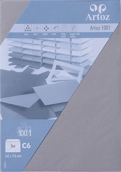 Artoz couverts 1001 c6 107324182 100g, graphit 5 stück - Artoz-107324182-7612450979992