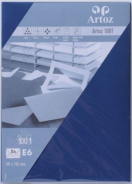 Artoz couverts 1001 e6 107374184 100g, classic blau 5 stück - Artoz-107374184-7612450247152