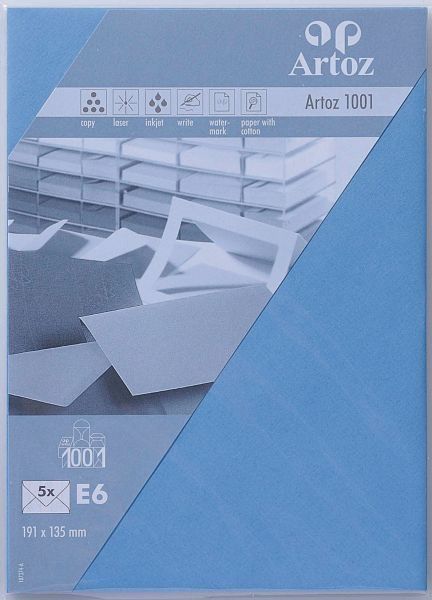 Artoz couverts 1001 e6 107374184 100g, marienblau 5 stück - Artoz-107374184-7612450704976
