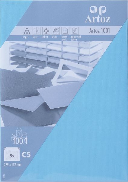 Artoz couverts 1001 c5 107394183 100g, azur 5 stück - Artoz-107394183-7612450250275
