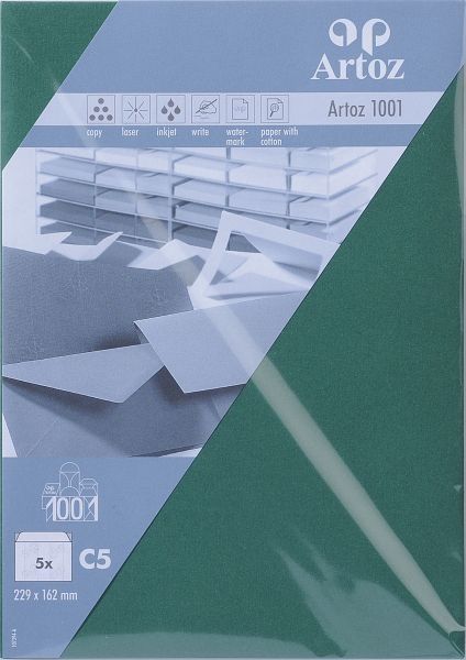 Artoz couverts 1001 c5 107394183 100g, racing green 5 stück - Artoz-107394183-7612450290912