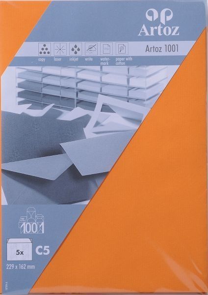 Artoz couverts 1001 c5 107394185 100g, orange 5 stück - Artoz-107394185-7612450980400