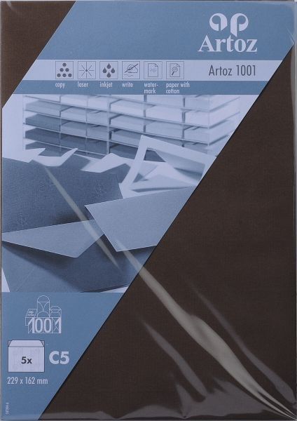 Artoz couverts 1001 c5 107394186 100g, braun 5 stück - Artoz-107394186-7612450365122