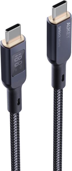 Aukey cable usb-c-to-c,lcd display cb-mcc102 1.8m,nylon braided, 100w,bl. - Aukey-cb-mcc102-0689323785353-03.jpg