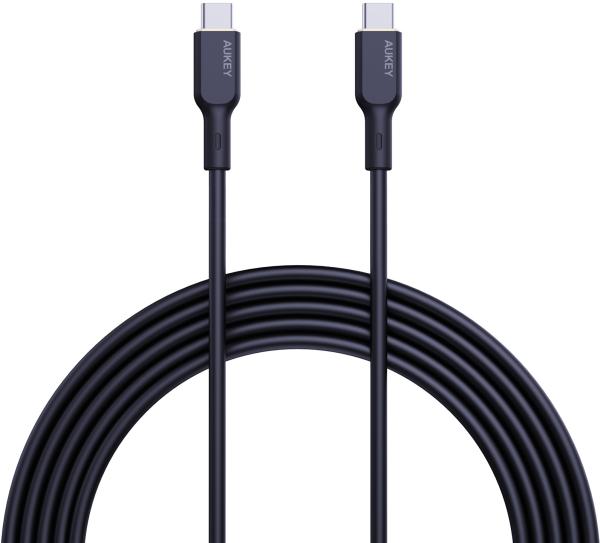 Aukey cable usb-c-to-c cb-scc242 silicone, 1.8m 240w - Aukey-cb-scc242-0689323787272-05.jpg