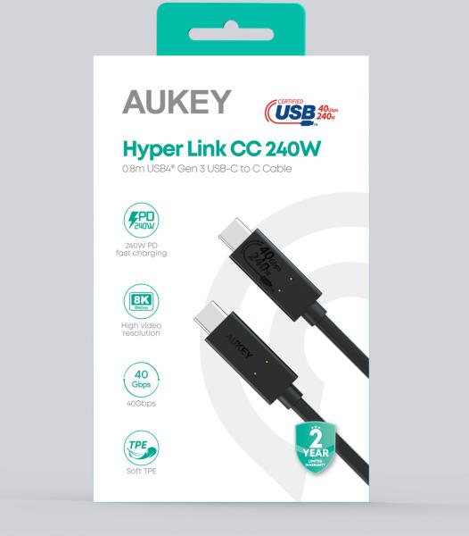 Aukey hyper link cable c to c usb4 cb-tcc241 gen2, 0.8m, 240w - Aukey-cb-tcc241-0689323787456-04.jpg
