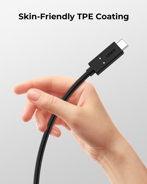 Aukey hyper link cable c to c usb4 cb-tcc241 gen2, 0.8m, 240w - Aukey-cb-tcc241-0689323787456-07.jpg
