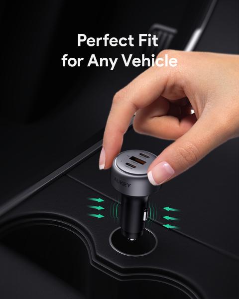 Aukey pathfinder pd car char. 66w cc-p1 3-port,usb-a&c - Aukey-cc-p1-0689323788132-03.jpg