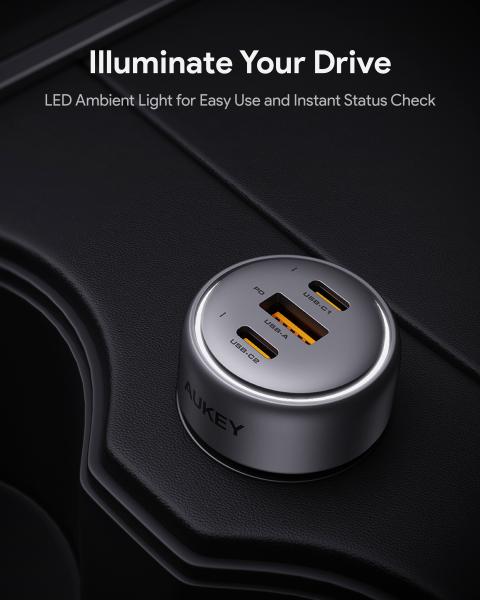 Aukey pathfinder pd car char. 66w cc-p1 3-port,usb-a&c - Aukey-cc-p1-0689323788132-07.jpg
