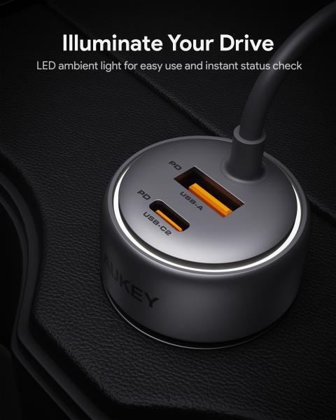 Aukey pathfinder sling car char. cc-p2 2-port,usb-a&c,buit-in-cable - Aukey-cc-p2-0689323788149-08.jpg
