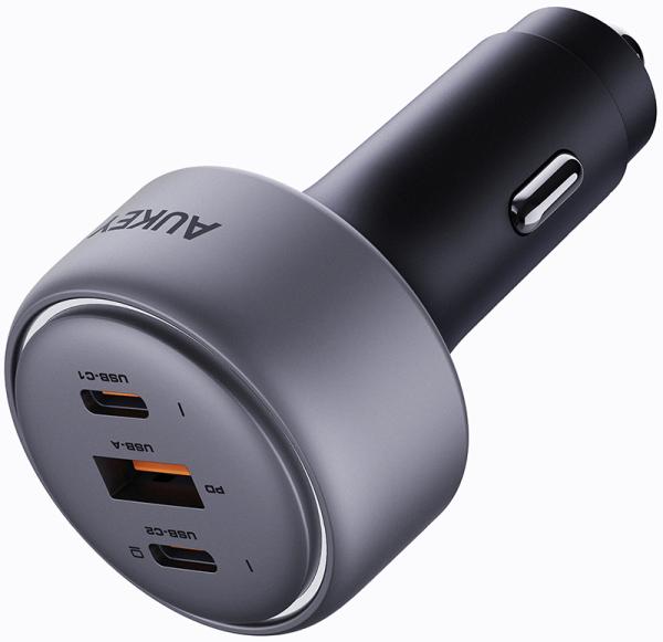 Aukey pathfinder pd carchar. 100w cc-p3 3-port,usb-a&c - Aukey-cc-p3-0689323788156