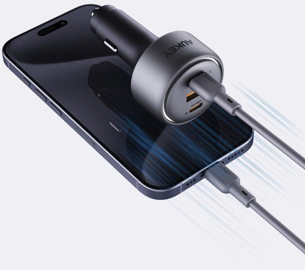 Aukey pathfinder pd car charger cc-p4 165w 3-port - Aukey-cc-p4-0689323789207-02.jpg