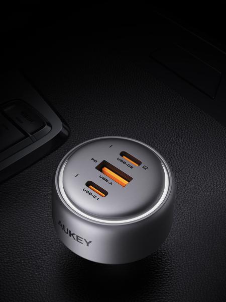 Aukey pathfinder pd car charger cc-p4 165w 3-port - Aukey-cc-p4-0689323789207-06.jpg