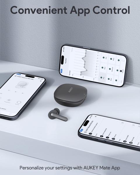 Aukey move portable earbuds ep-b2 gr tws, hybrid anc grey - Aukey-ep-b2-gr-0689323788637-09.jpg