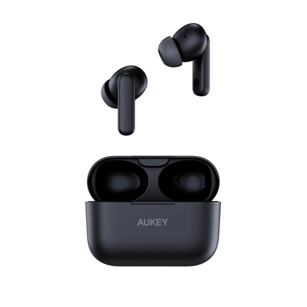 Aukey move earbuds ep-m1 sbk true wireless, black - Aukey-ep-m1-sbk-0689323784554