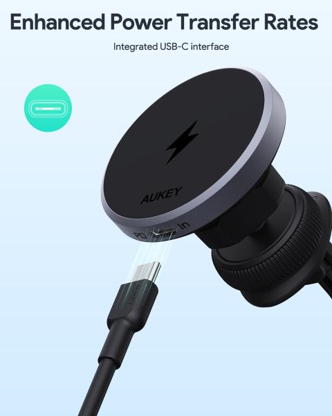 Aukey magfusion dash phone mount hd-mc13 15w, qi2, black - Aukey-hd-mc13-0689323787043-09.jpg