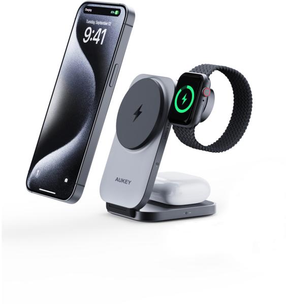 Aukey magfusion 3-in-1 foldable lc-mc312 wireless charger 15w - Aukey-lc-mc312-0689323790173-02.jpg