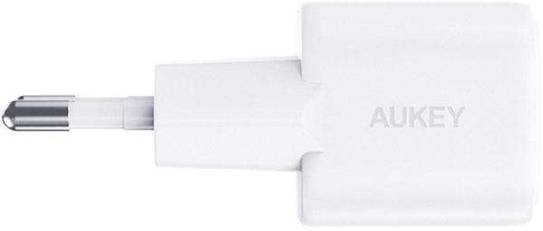 Aukey minima 30w gan usb-c pa-b1l wh wall charger, white - Aukey-pa-b1l-wh-0689323784868-03.jpg