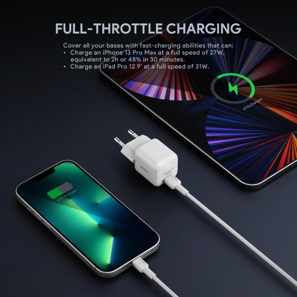 Aukey minima 30w gan usb-c pa-b1l wh wall charger, white - Aukey-pa-b1l-wh-0689323784868-09.jpg