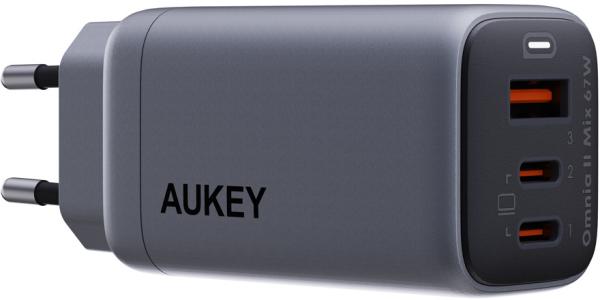 Aukey omniamix ii 67w gan pd pa-b6u gy 3-port, wall charger - Aukey-pa-b6u-gy-0689323786893-04.jpg