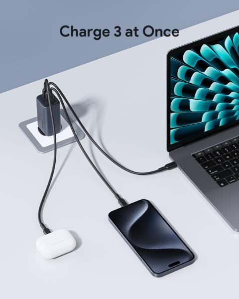 Aukey omniamix ii 67w gan pd pa-b6u gy 3-port, wall charger - Aukey-pa-b6u-gy-0689323786893-10.jpg