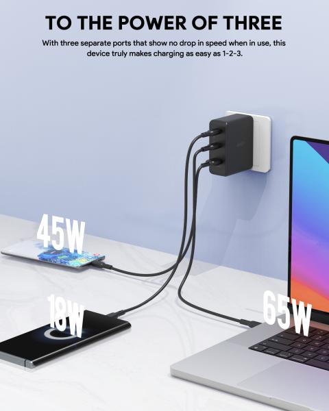 Aukey omniamix ii 140w gan pd pa-b7o bk 3-port, wall charger black - Aukey-pa-b7o-bk-0689323785780-10.jpg
