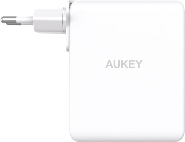 Aukey omniamix ii 140w gan pd pa-b7o wh 3-port, wall charger white - Aukey-pa-b7o-wh-0689323785797-02.jpg