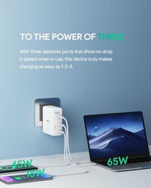 Aukey omniamix ii 140w gan pd pa-b7o wh 3-port, wall charger white - Aukey-pa-b7o-wh-0689323785797-08.jpg