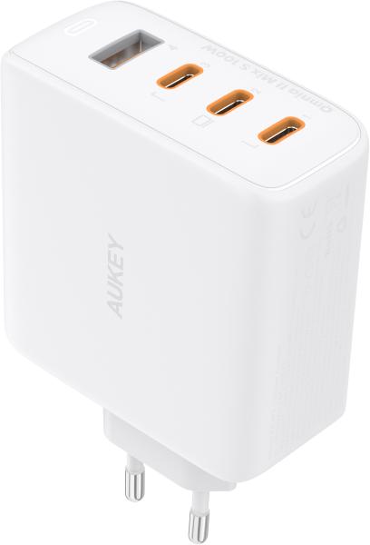 Aukey omniamix ii 100w gan pd pa-b7s  wh 4-port, wall charger white - Aukey-pa-b7s--wh-0689323785582-03.jpg