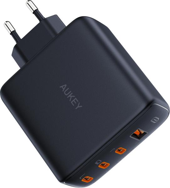 Aukey omniamix ii 100w gan pd pa-b7s bk 4-port, wall charger black - Aukey-pa-b7s-bk-0689323785575-05.jpg