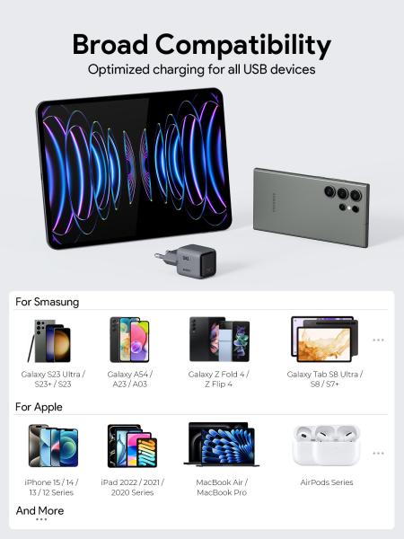 Aukey comet mini 30w gan pd pa-c1 1-port, wall charger grey - Aukey-pa-c1-0689323788170-06.jpg