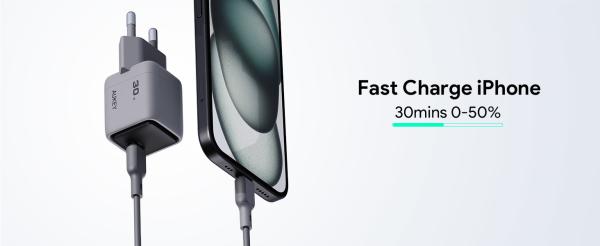 Aukey comet mini 30w gan pd pa-c1 1-port, wall charger grey - Aukey-pa-c1-0689323788170-09.jpg