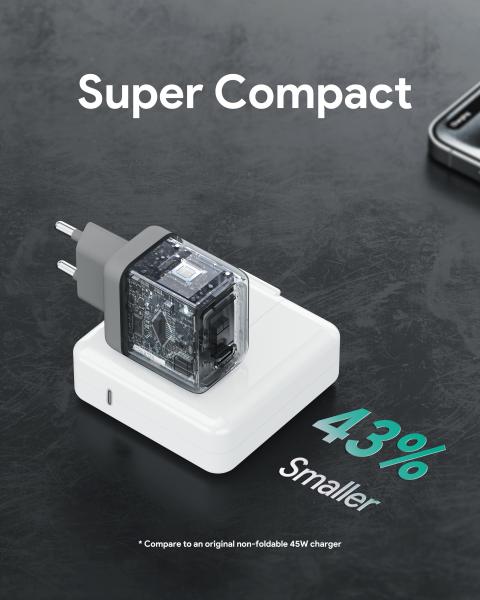 Aukey comet 45w gan pd pa-c2 1-port, wall charger grey - Aukey-pa-c2-0689323788187-03.jpg