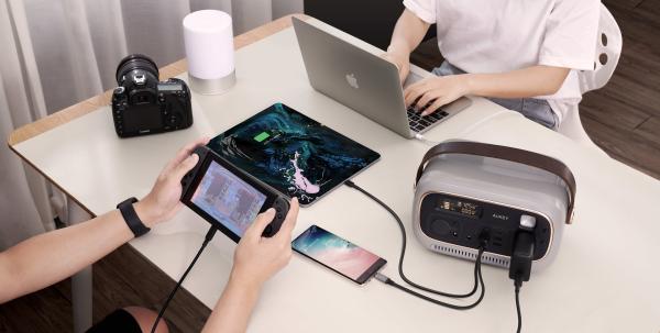 Aukey powerstudio station 300 re 03-grey 297wh, 82500 mah - Aukey-re-03-grey-0600310698159-04.jpg