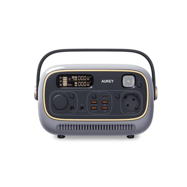 Aukey powerstudio station 300 re 03-grey 297wh, 82500 mah - Aukey-re-03-grey-0600310698159