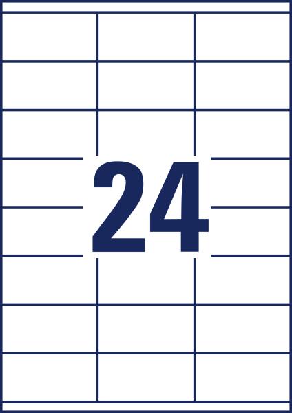 Avery zweckform etiketten 70x35mm 3422 weiss 2400 stk./100 blatt - Avery-zweckform-3422-4004182034224-06.jpg