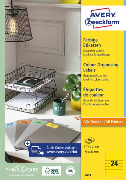Avery zweckform etiketten 70x37mm 3451 universal, gelb 100bl./24st. - Avery-zweckform-3451-4004182034514-05.jpg