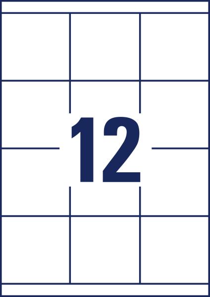 Avery zweckform etiketten 70×67,7mm 3661 weiss 1200 stk./100 blatt - Avery-zweckform-3661-4004182036617-06.jpg