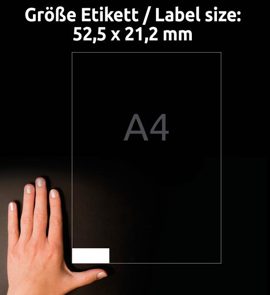 Avery zweckform universal-etikett. 52,5x21,2mm 3668 weiss 5600 stk./100 blatt - Avery-zweckform-3668-4004182036686-04.jpg