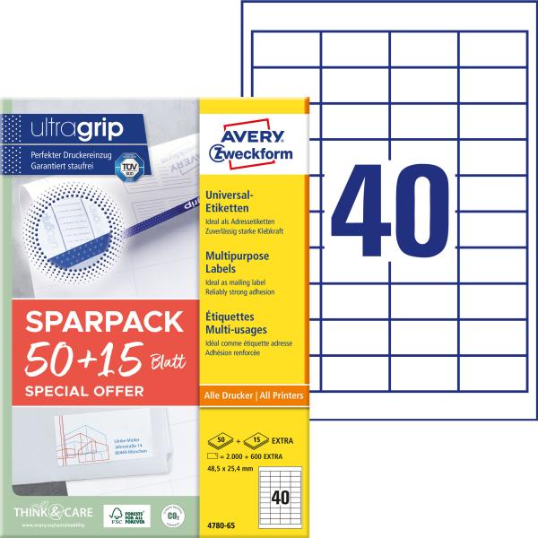 Avery zweckform universal-etiketten 485x254mm 4780-65 weiss 50+15 blatt - Avery-zweckform-4780-65-4004182347805-02.jpg