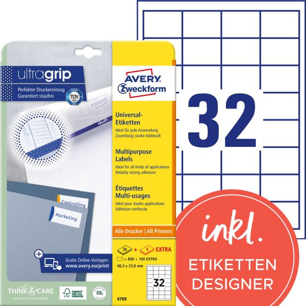Avery zweckform universal-etiketten 483x338mm 4789z weiss 30 blatt - Avery-zweckform-4789z-4004182047897-02.jpg