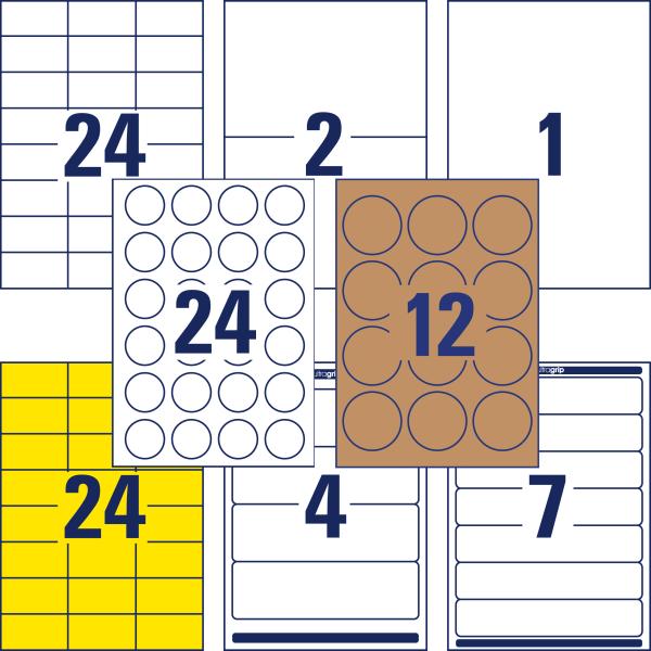 Avery zweckform etiketten starter-set 49300z ass., perm. 15 blatt - Avery-zweckform-49300z-4004182493007-06.jpg