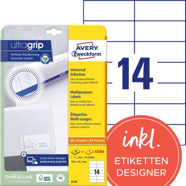 Avery zweckform universal-etiketten 105x423mm 6136z weiss 30 blatt - Avery-zweckform-6136z-4004182061367-02.jpg