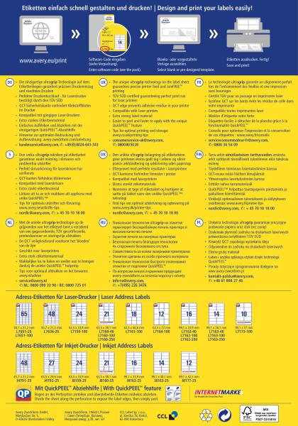 Avery zweckform adressetiketten 63,5x72mm 7164-100 weiss 1200 stk./100 blatt - Avery-zweckform-7164-100-4004182239063-07.jpg
