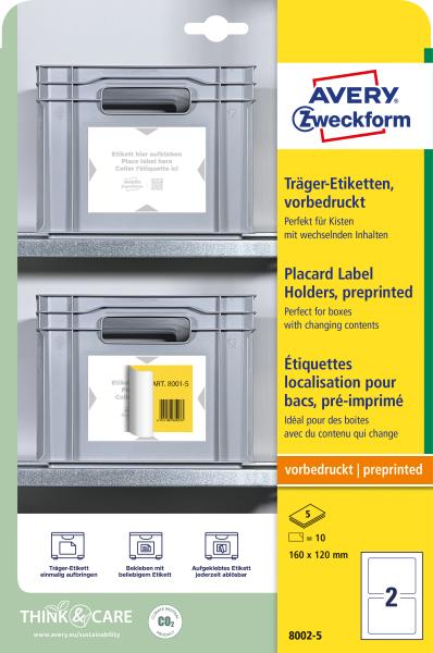 Avery zweckform träger-etiketten 160x120mm 8002-5 hellgrau 10 stk./5 blatt - Avery-zweckform-8002-5-4004182334997-02.jpg