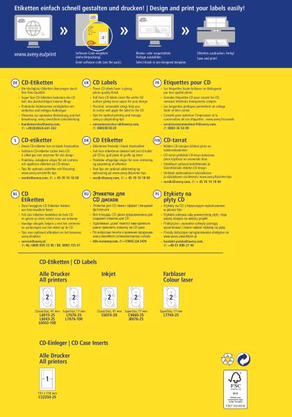 Avery zweckform etikette f. cd, glossy 117mm c9660-25 inkjet,supersize 50 st./25 bl. - Avery-zweckform-c9660-25-4004182233849-07.jpg