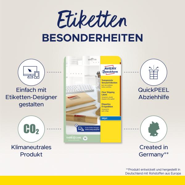Avery zweckform etiketten 210x297mm j8567-25 transparent 25 stück - Avery-zweckform-j8567-25-4004182047231-02.jpg