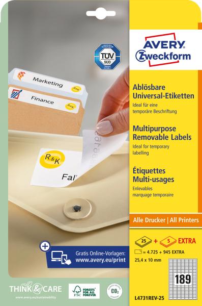 Avery zweckform universal-etiketten 25.4x10mm l4731rev-25 weiss 5670 stk./25 + 5 blatt - Avery-zweckform-l4731rev-25-4004182047316-05.jpg