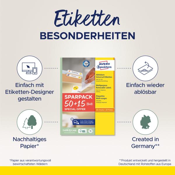 Avery zweckform universal-etiketten 635x296mm l4737rev-65 weiss 50+15 blatt - Avery-zweckform-l4737rev-65-4004182347904-05.jpg