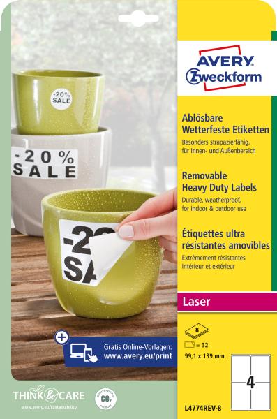 Avery zweckform etiketten laser 99,1x139mm l4774rev8 weiss,wetterfest,ablösbar 8 b. - Avery-zweckform-l4774rev8-4004182076064-05.jpg